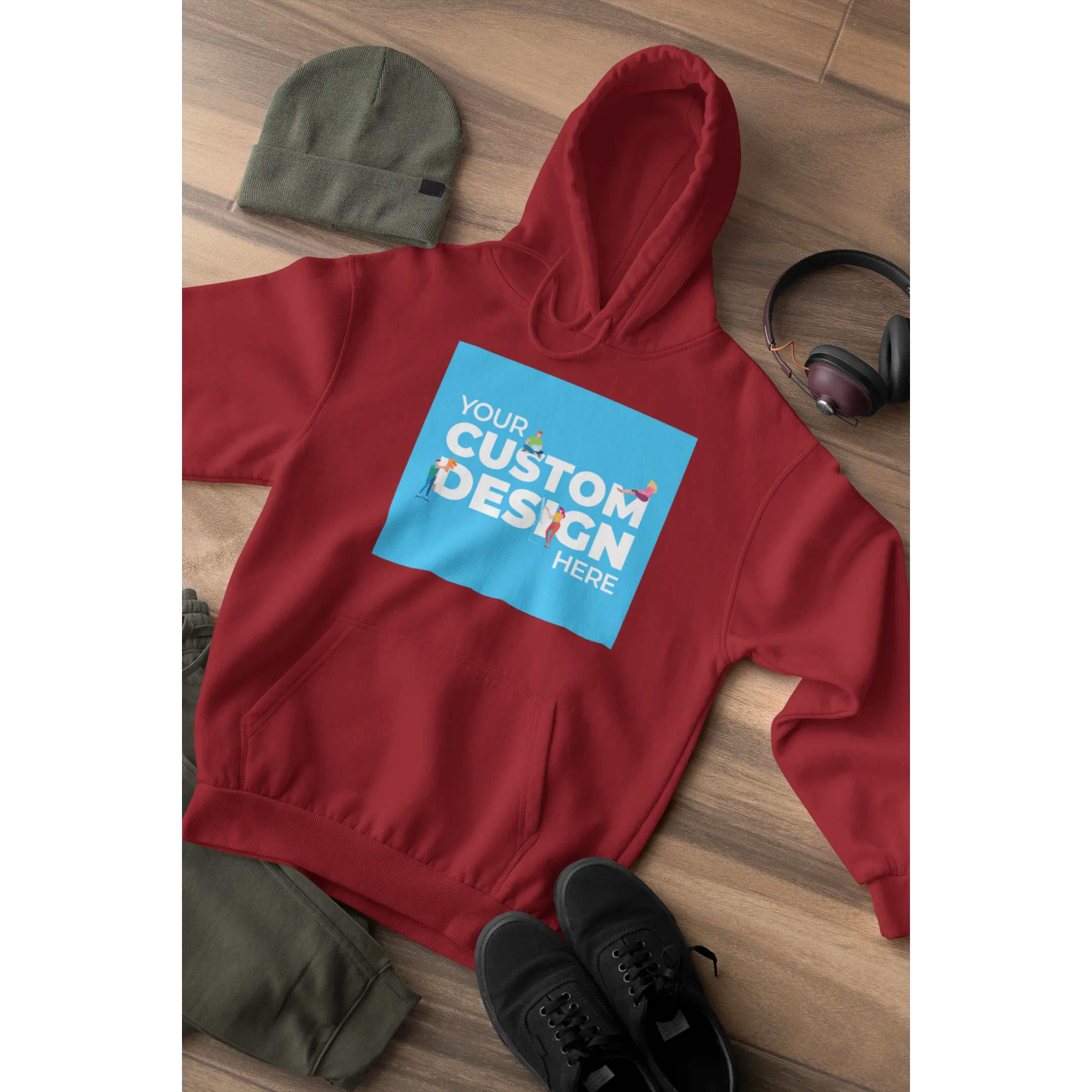 Custom Hoodie (Single Side Printing)