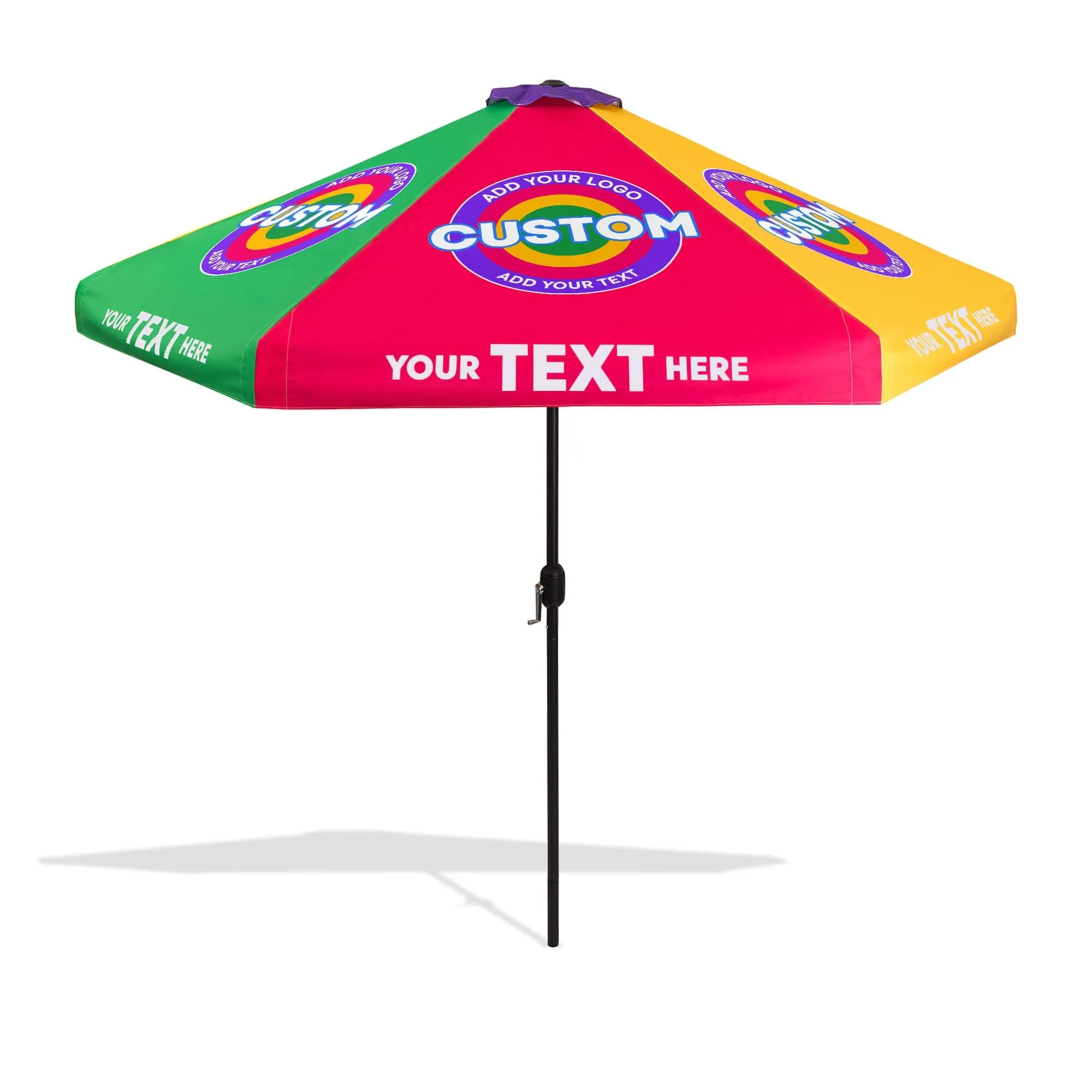 Custom Market Umbrella Large (6-Panel)