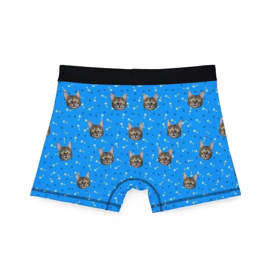 Custom Men Boxer Cat Bone