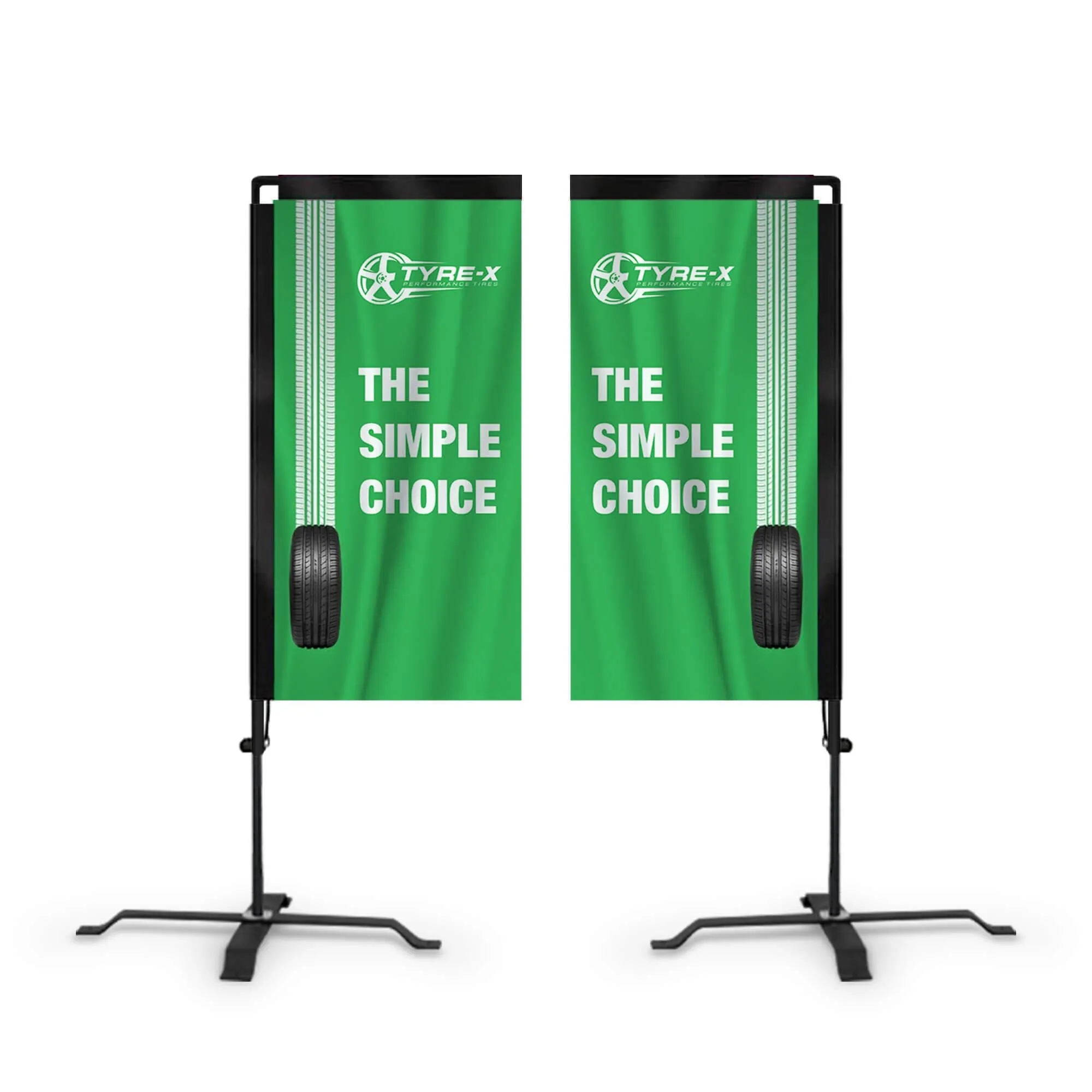 Custom Rectangle Flag Banner