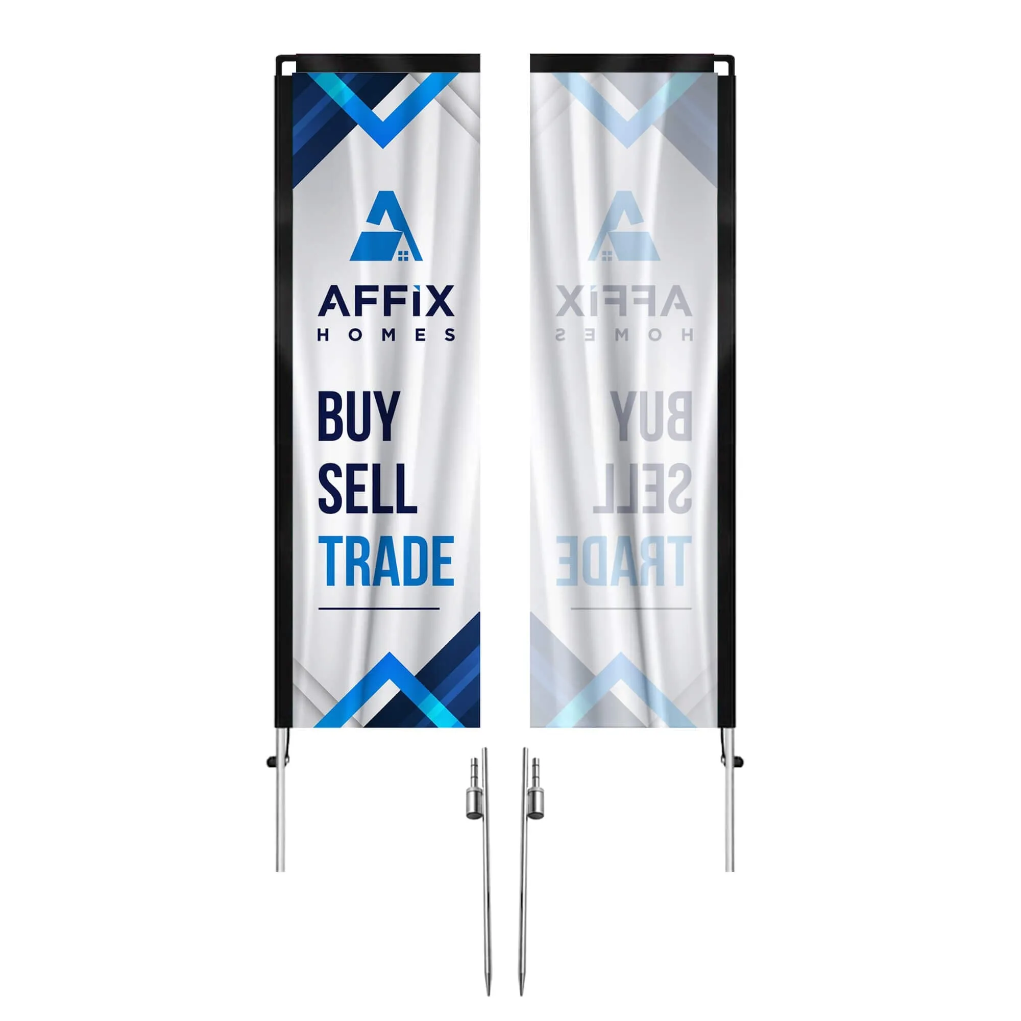 Custom Rectangle Flag Banner