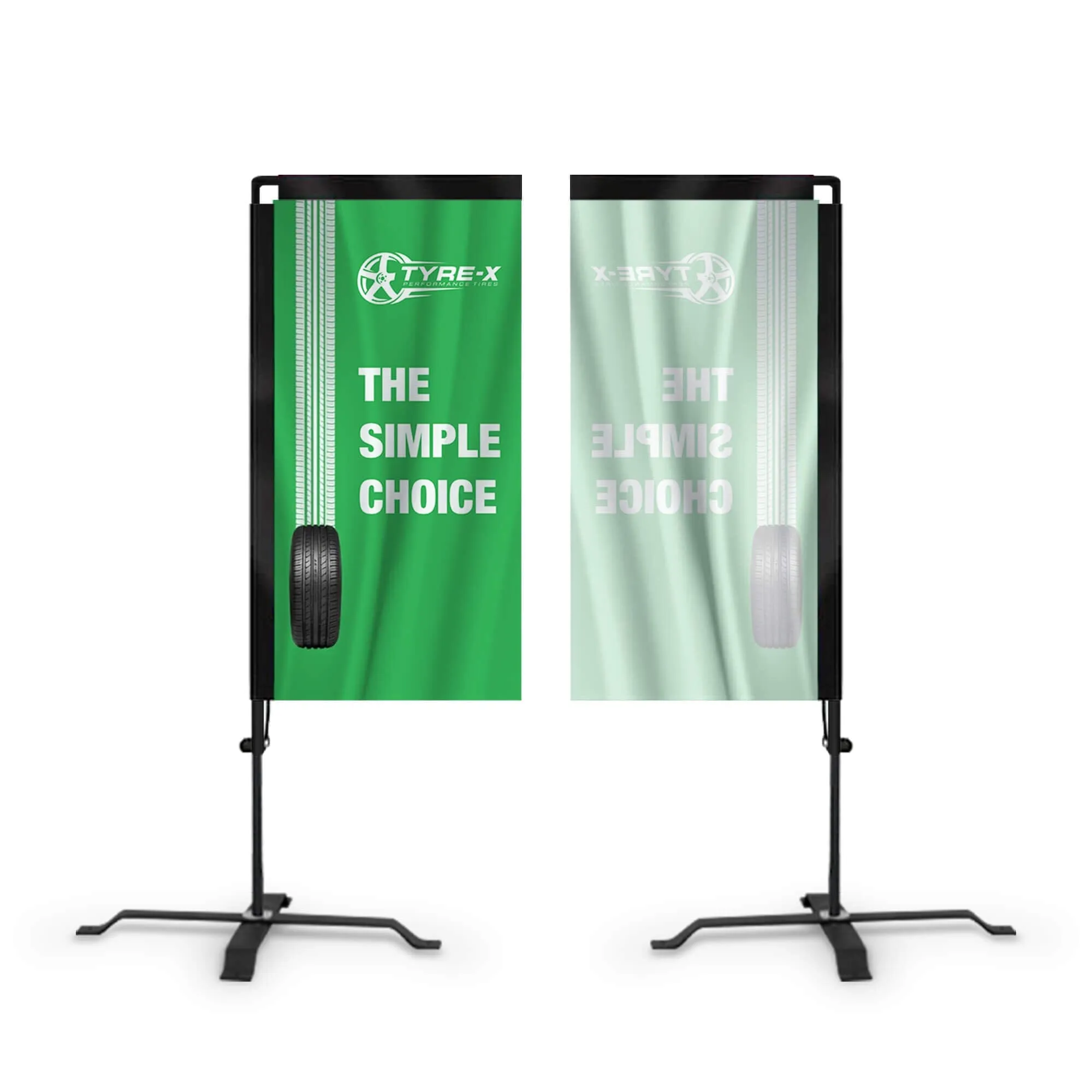 Custom Rectangle Flag Banner