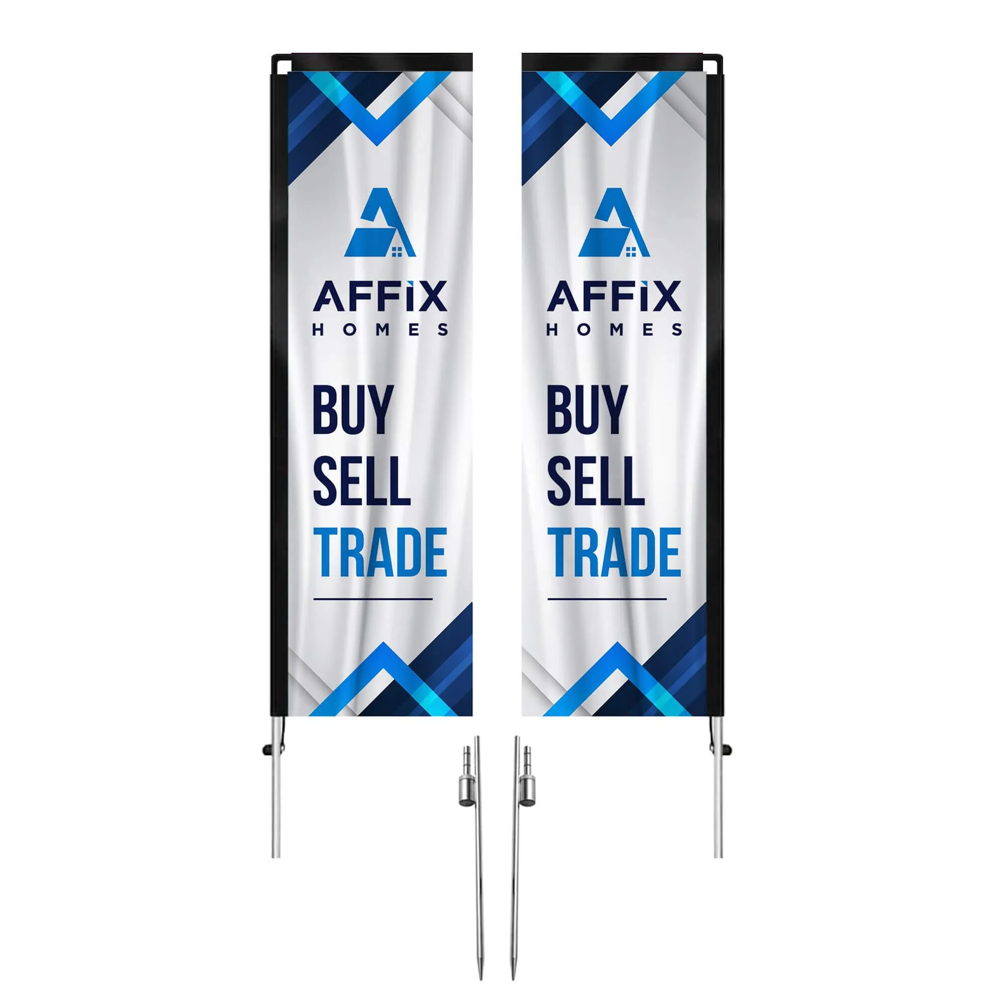 Custom Rectangle Flag Banner