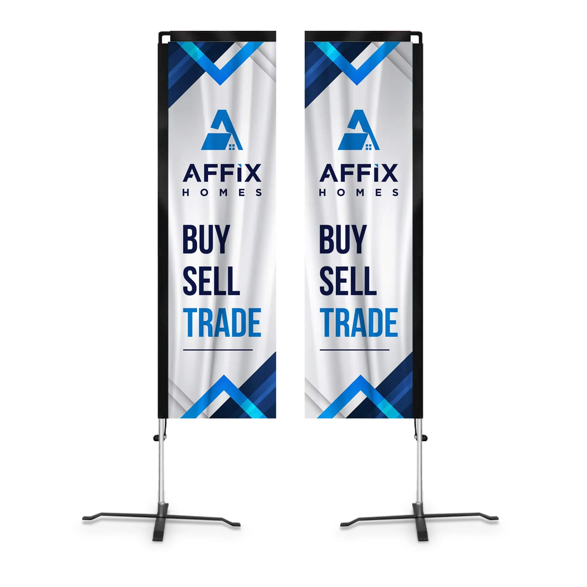 Custom Rectangle Flag Banner