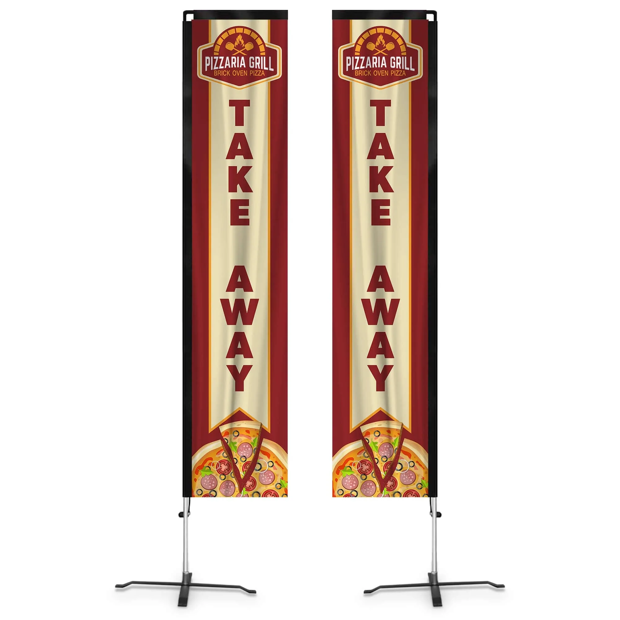 Custom Rectangle Flag Banner