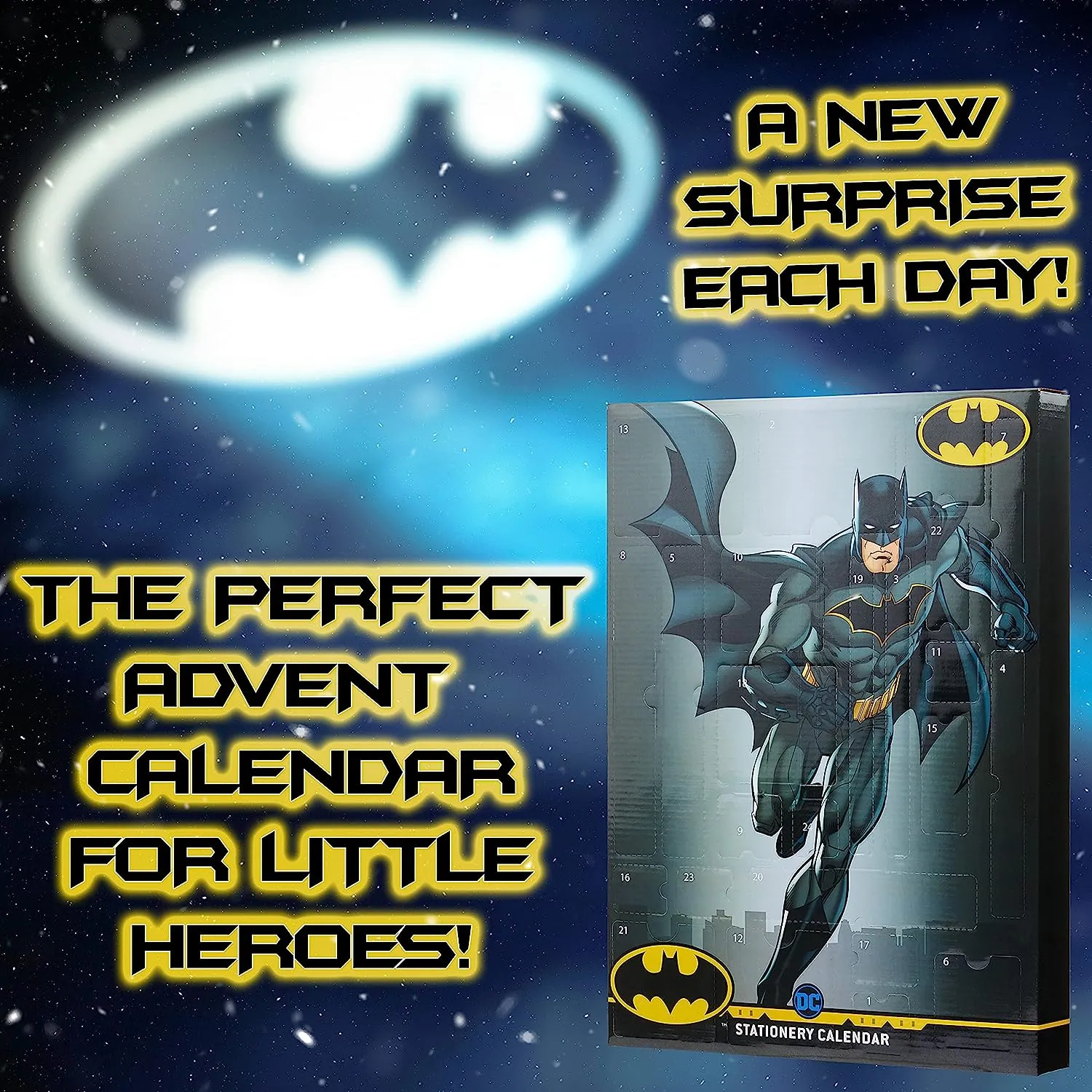 DC Comics Batman Advent Stationery Calendar