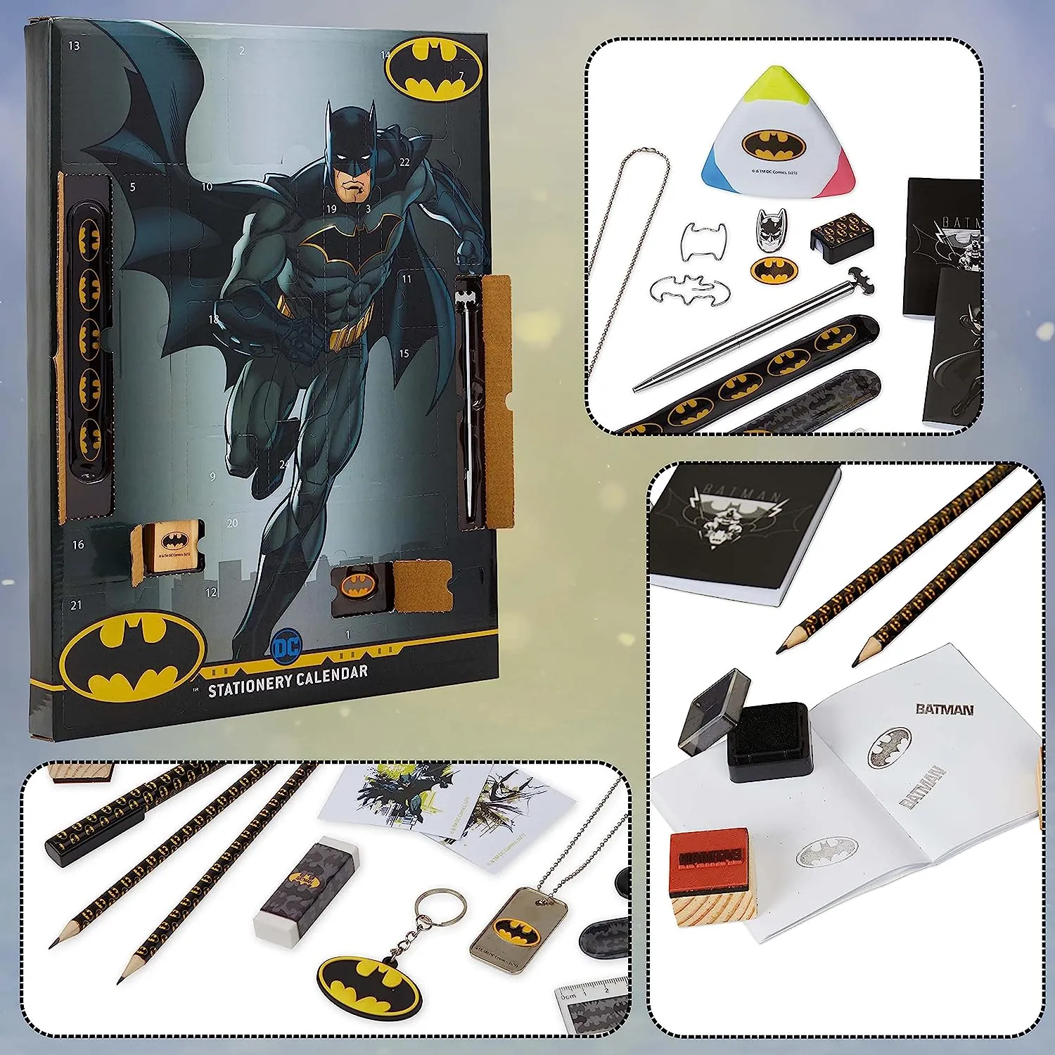 DC Comics Batman Advent Stationery Calendar