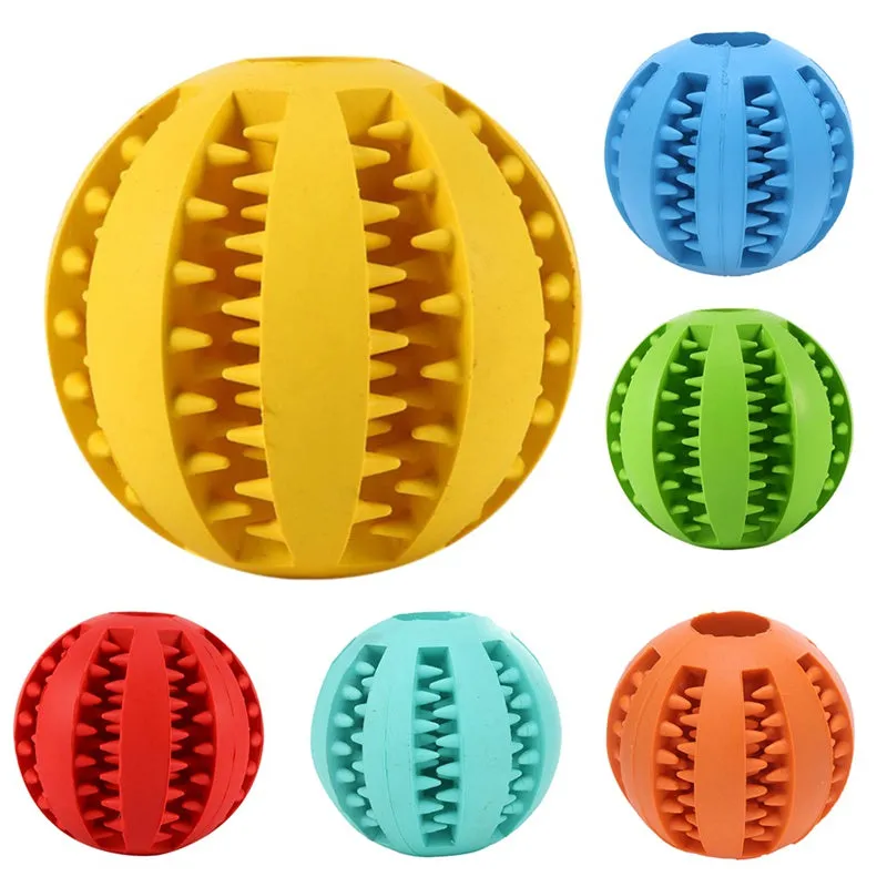 Dog Interactive Tooth Cleaning Toy Balls