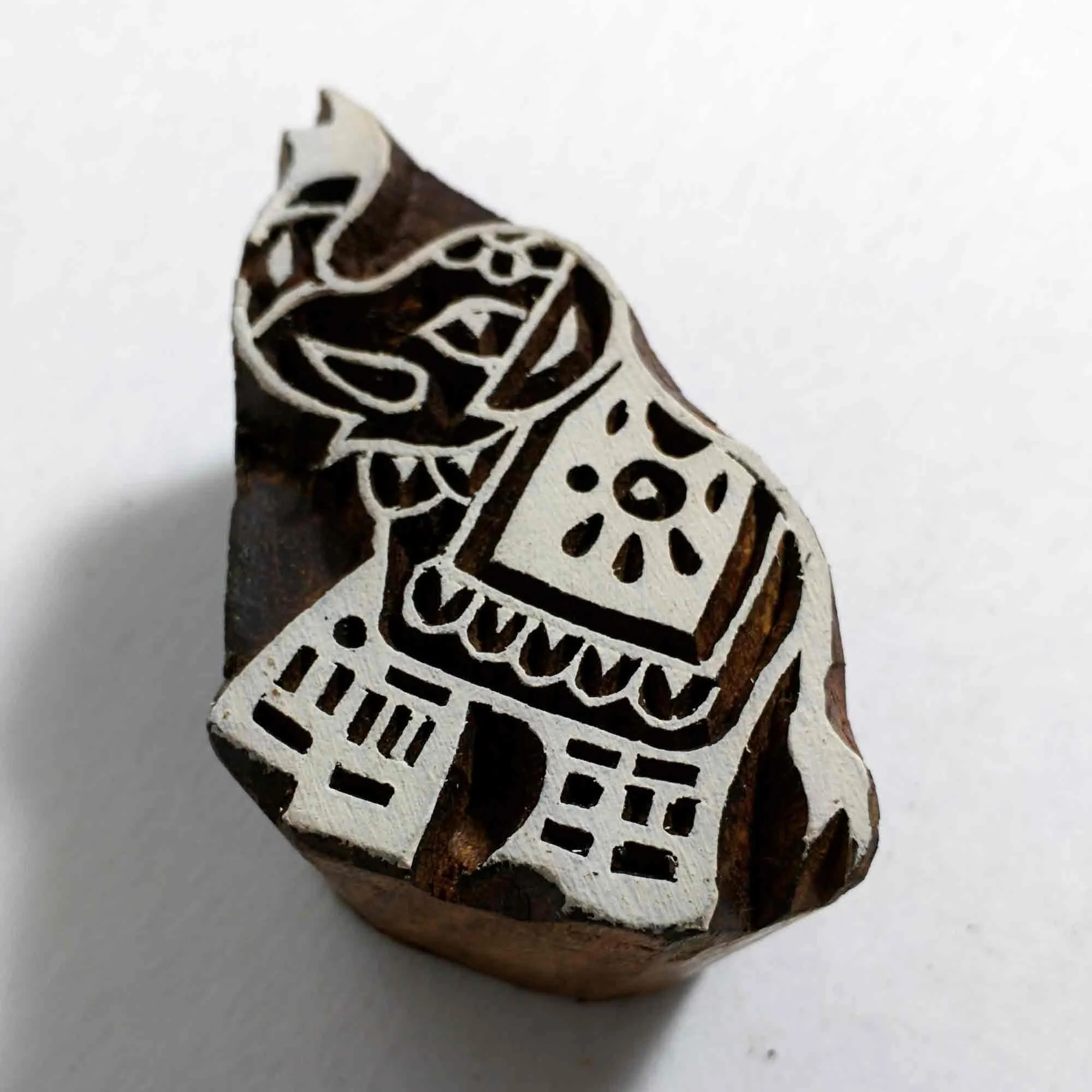 Elephant Block Printing Stamp