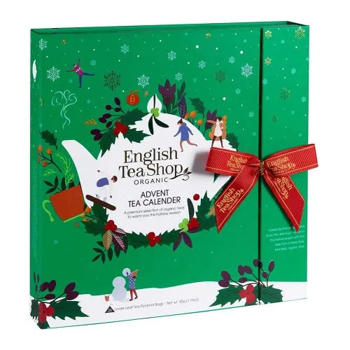 English Tea Shop Green Advent Calendar