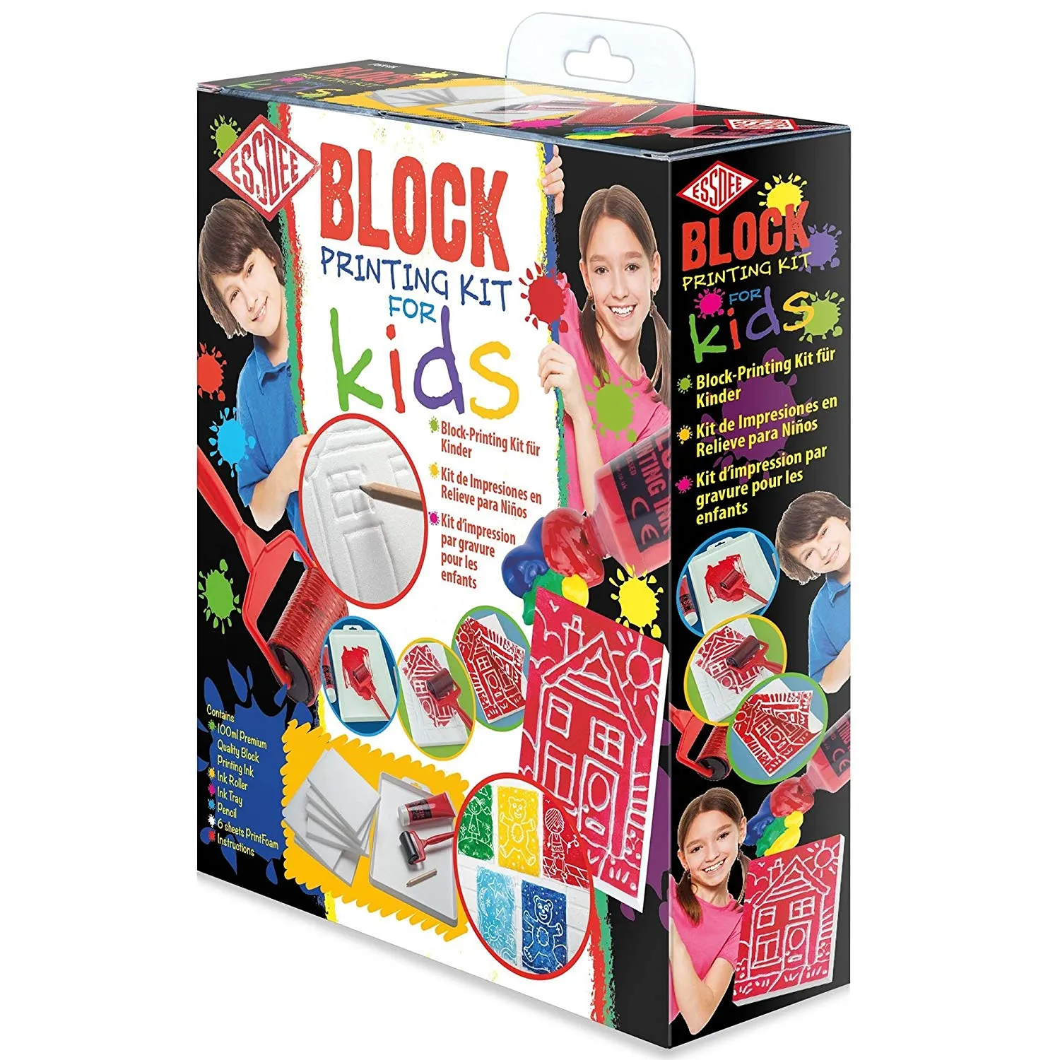 Essdee Block Printing Kit for Kids