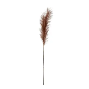 Faux Pampas Grass Plume-Mulberry