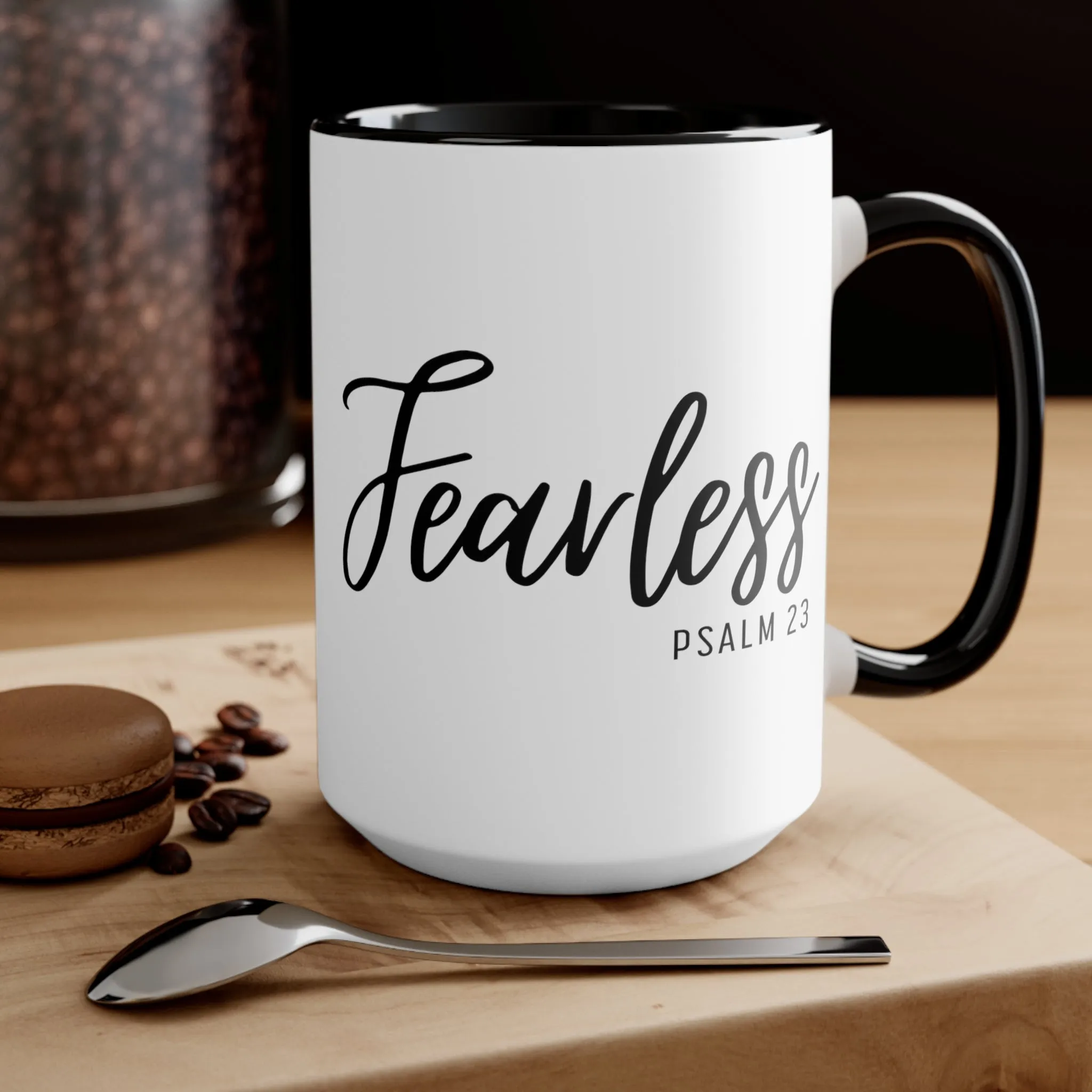 Fearless Psalm 23 Mug