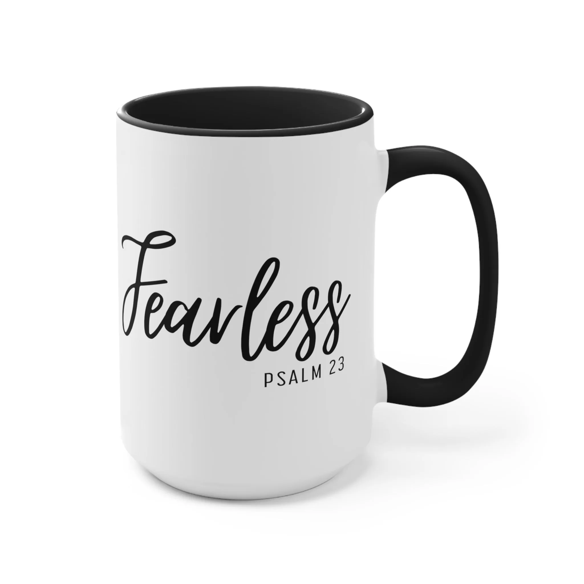 Fearless Psalm 23 Mug