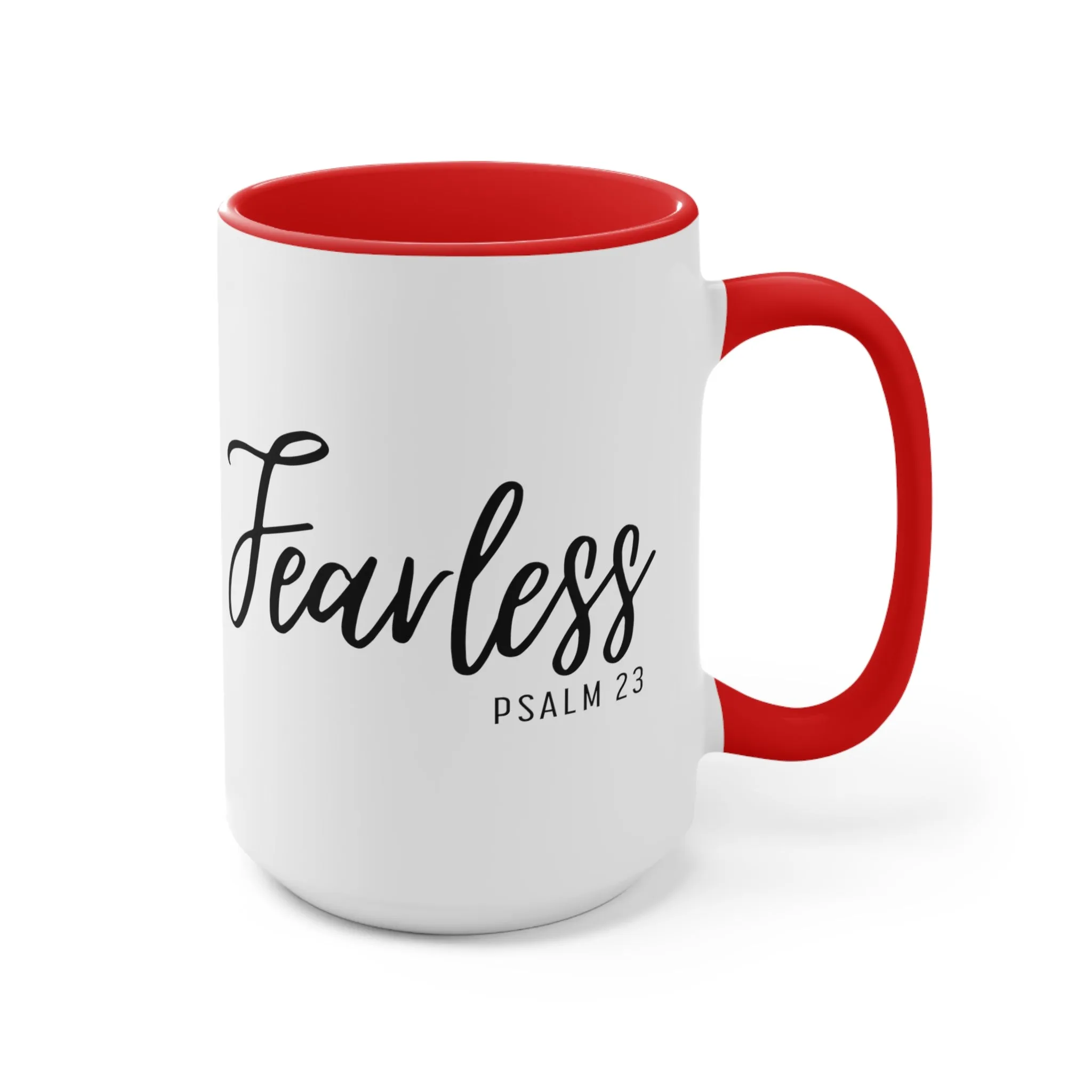 Fearless Psalm 23 Mug