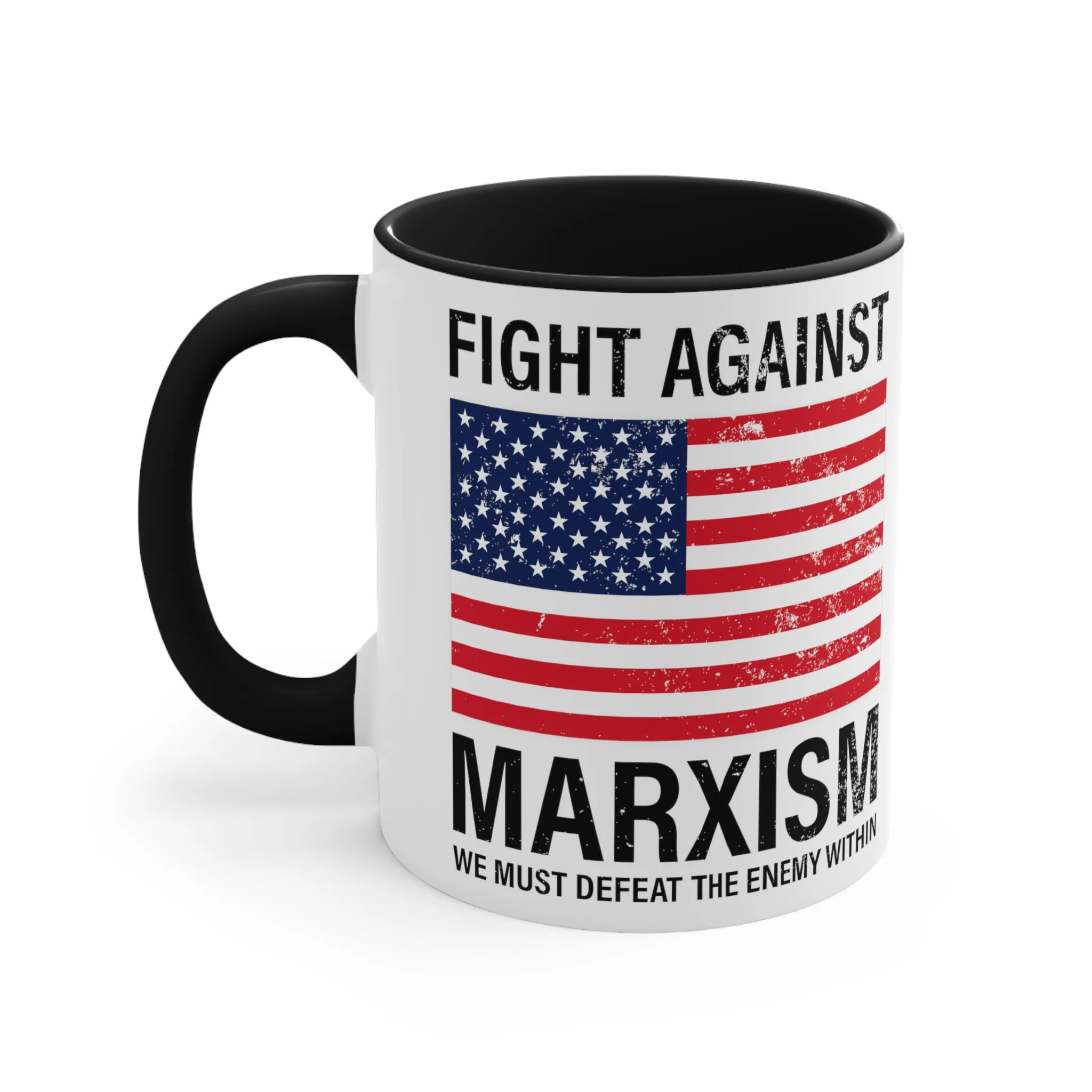 Fight Against Marxism Mug (3 colors, 2 sizes)