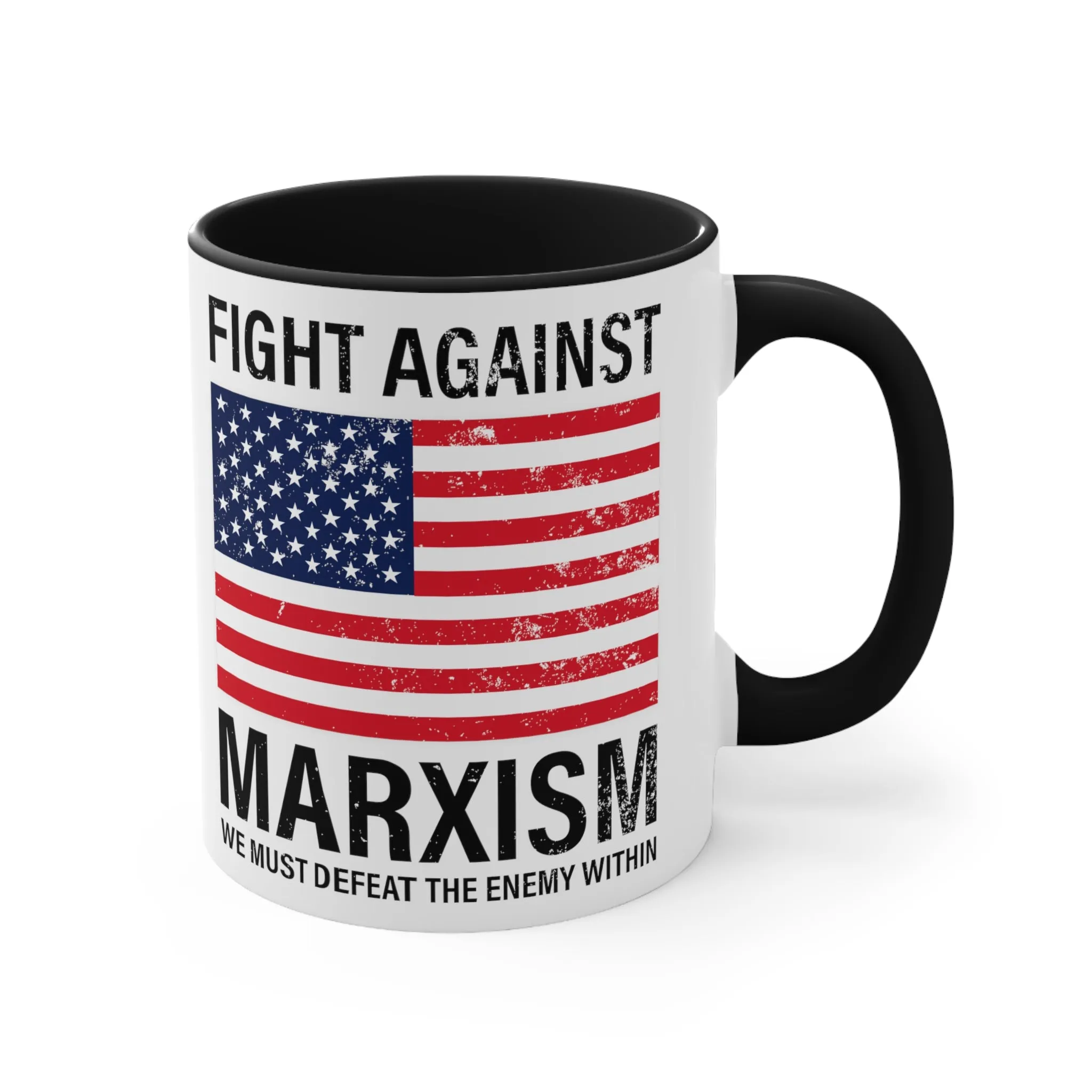 Fight Against Marxism Mug (3 colors, 2 sizes)