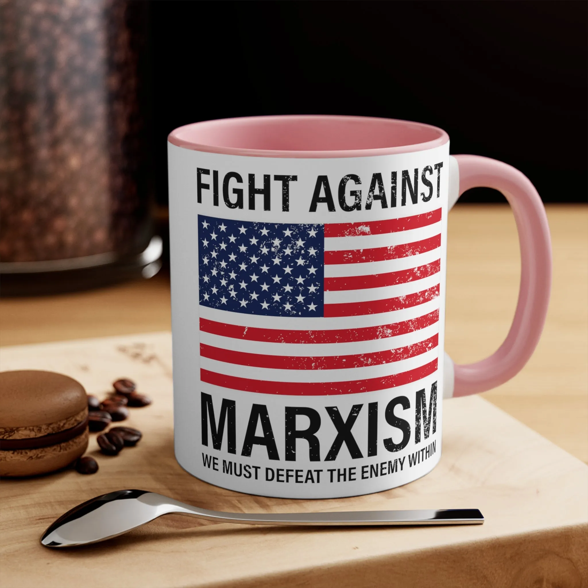 Fight Against Marxism Mug (3 colors, 2 sizes)