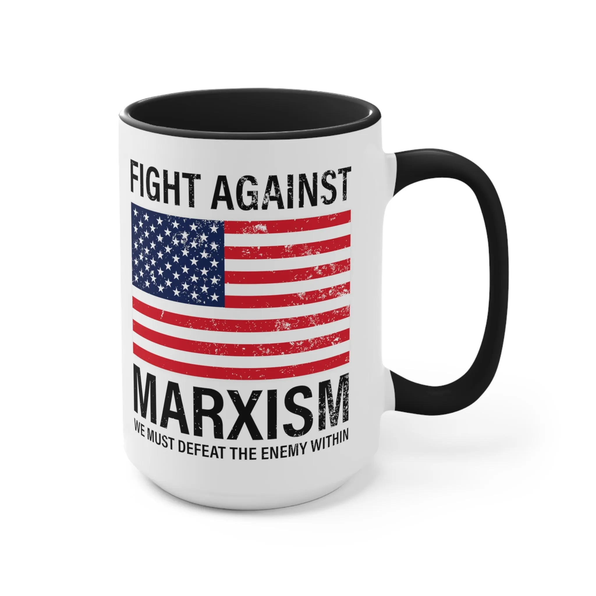 Fight Against Marxism Mug (3 colors, 2 sizes)