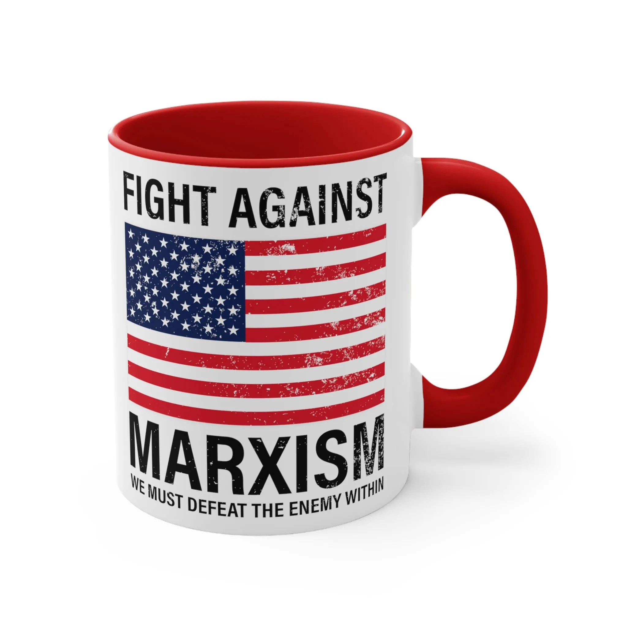 Fight Against Marxism Mug (3 colors, 2 sizes)