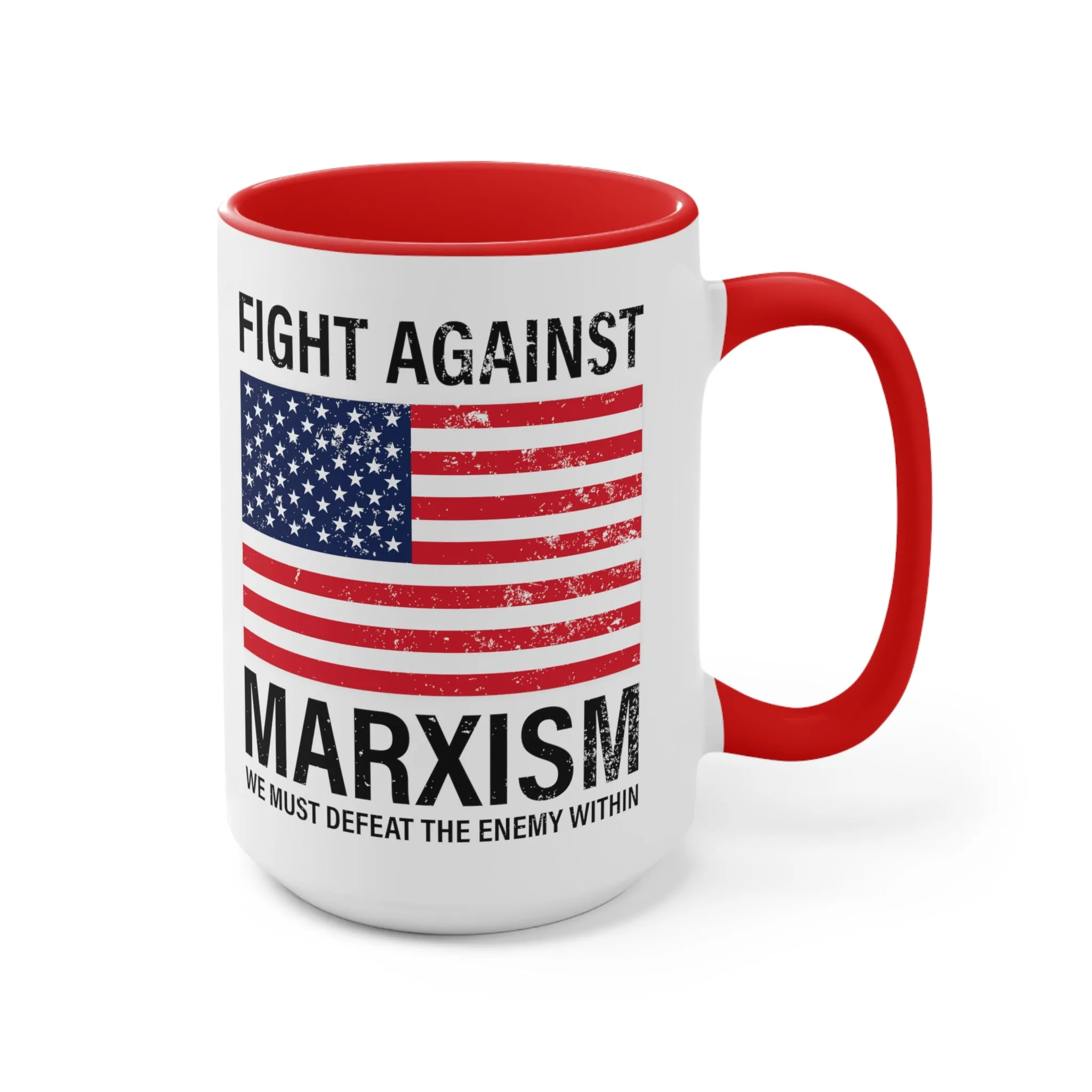 Fight Against Marxism Mug (3 colors, 2 sizes)