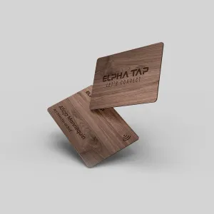 Go Green Walnut, Digital Business Card