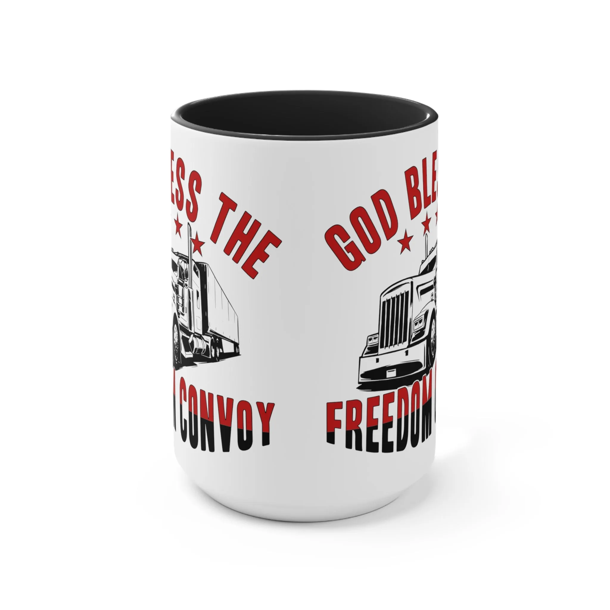 God Bless the Freedom Convoy 2022 Mug (2 Sizes, 2 Colors)