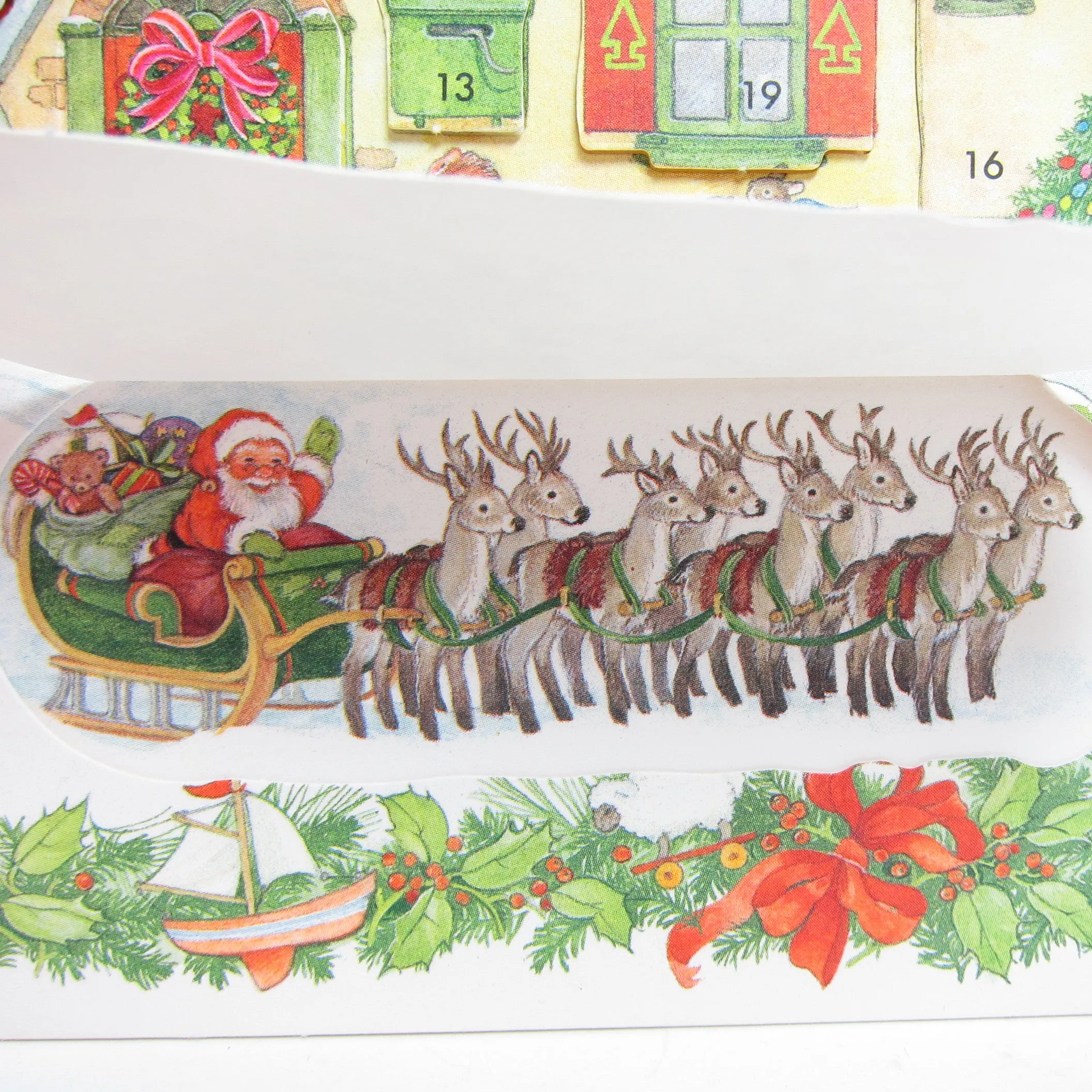 Hallmark Vintage Christmas Advent Calendar - A North Pole Village