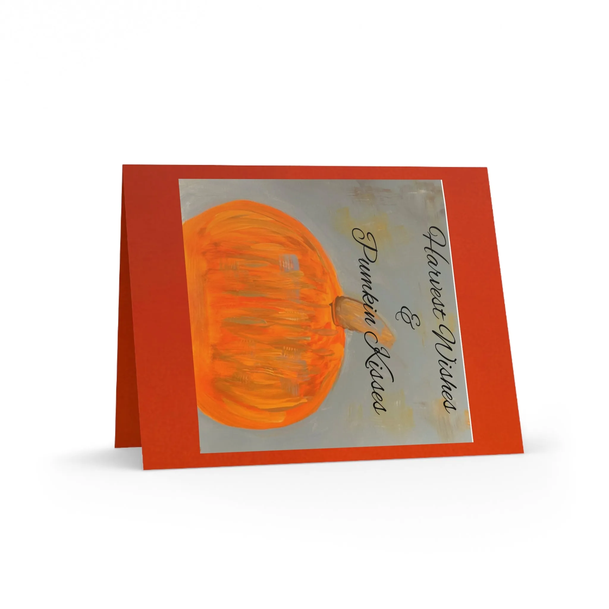 Harvest Wishes & Pumpkin Kisses Greeting cards (8, 16, and 24 pcs)