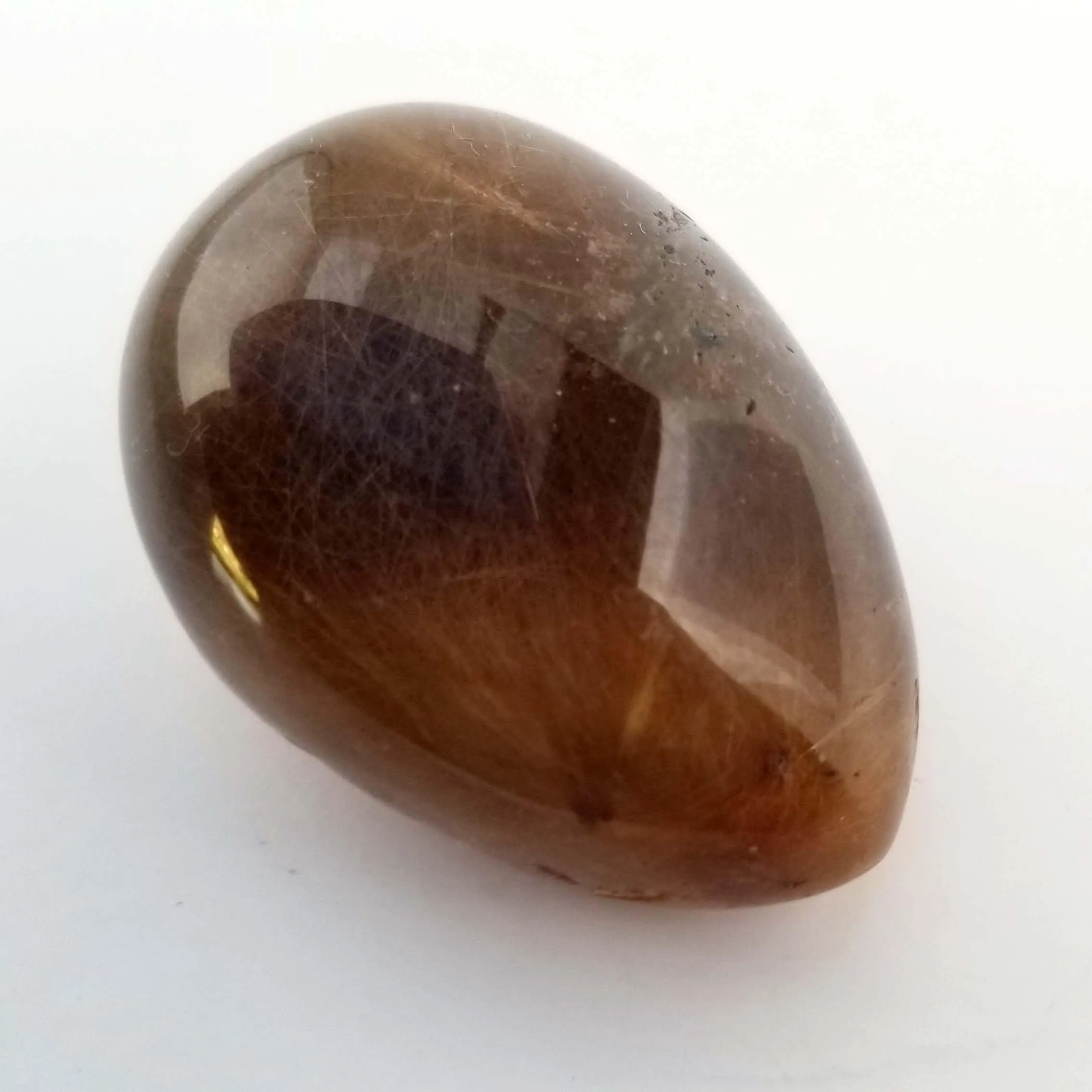 Heavily Rutilated Smoky Quartz Crystal  - Extra Fine, 89 Grams