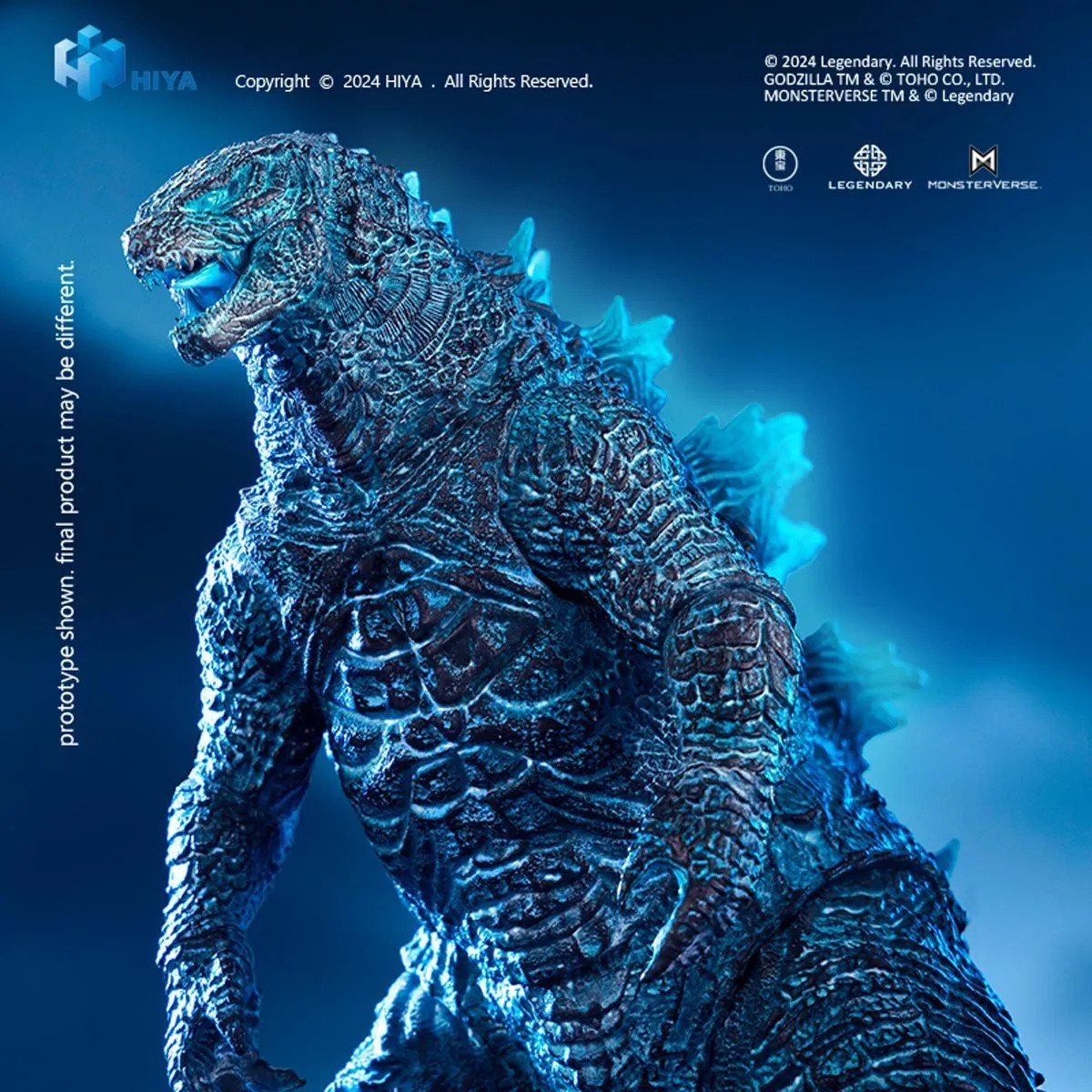 Hiya Toys Exquisite Basic Series Godzilla x Kong: The New Empire Energized Godzilla (Previews Exclusive)