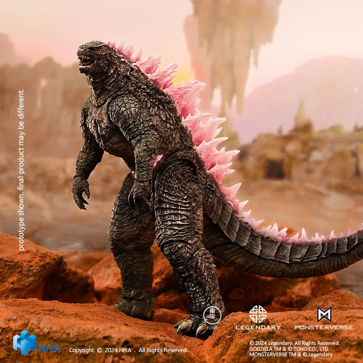 Hiya Toys Exquisite Basic Series Godzilla x Kong: The New Empire Godzilla Evolved (Previews Exclusive)