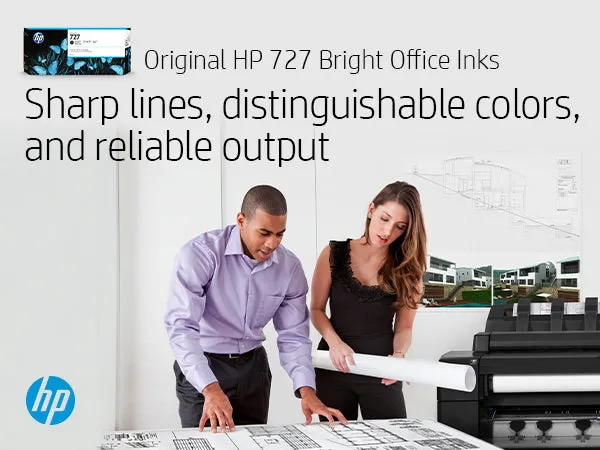 Hp 727 130-Ml Yellow Ink Cart