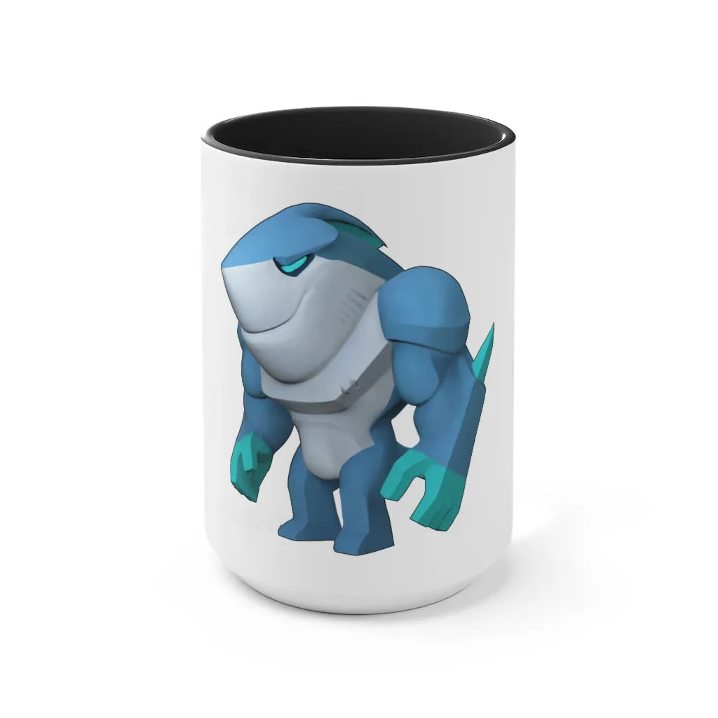 Ice Shark Accent Mug