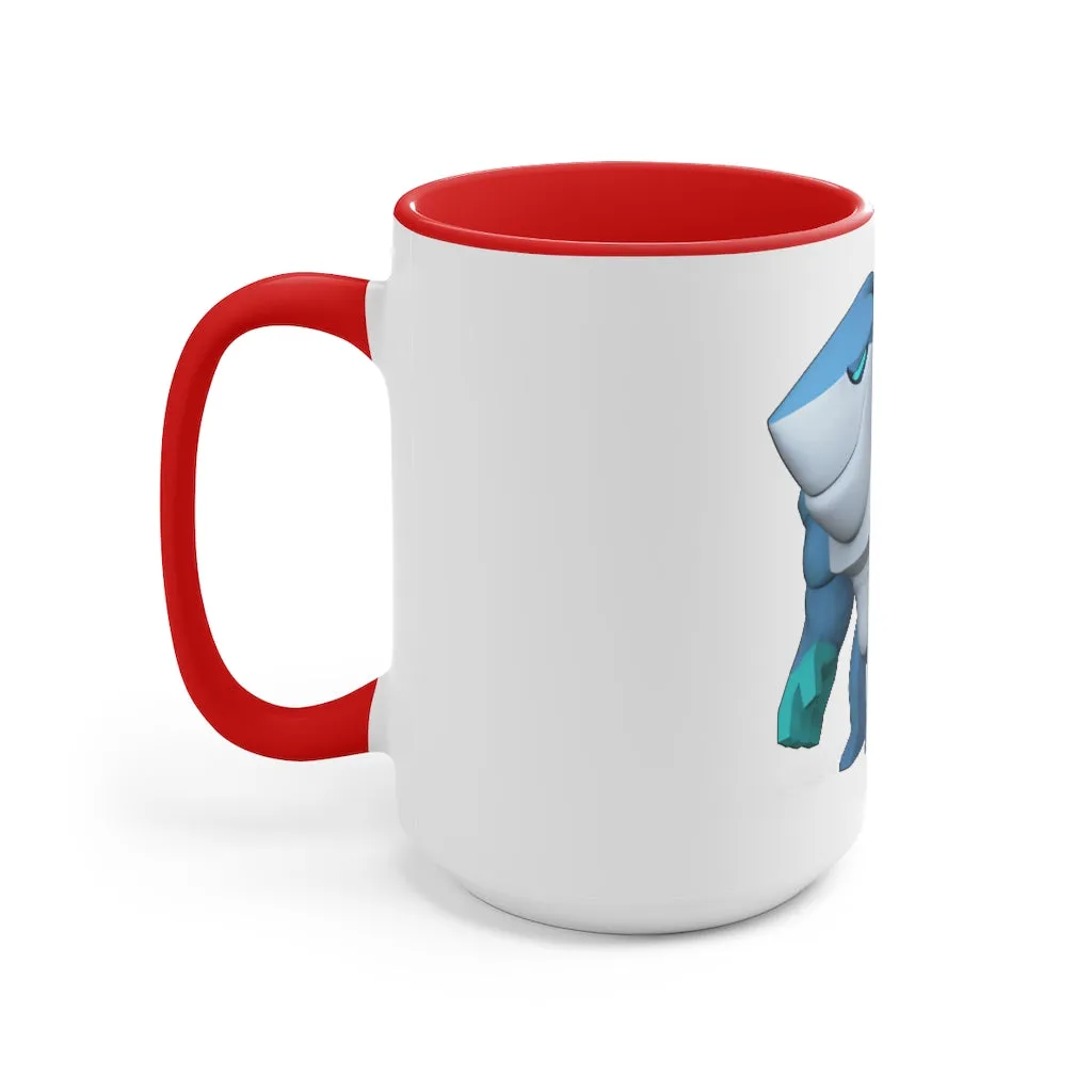 Ice Shark Accent Mug