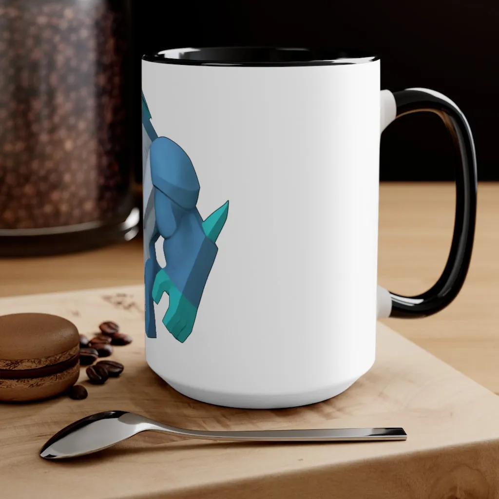 Ice Shark Accent Mug