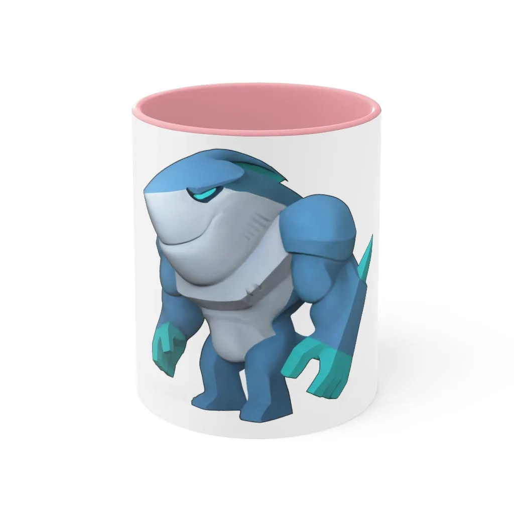 Ice Shark Accent Mug