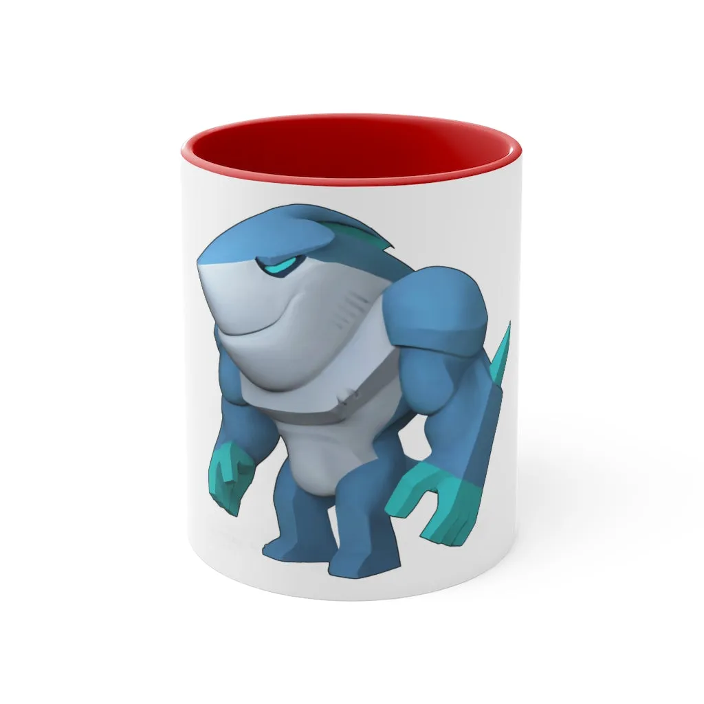 Ice Shark Accent Mug