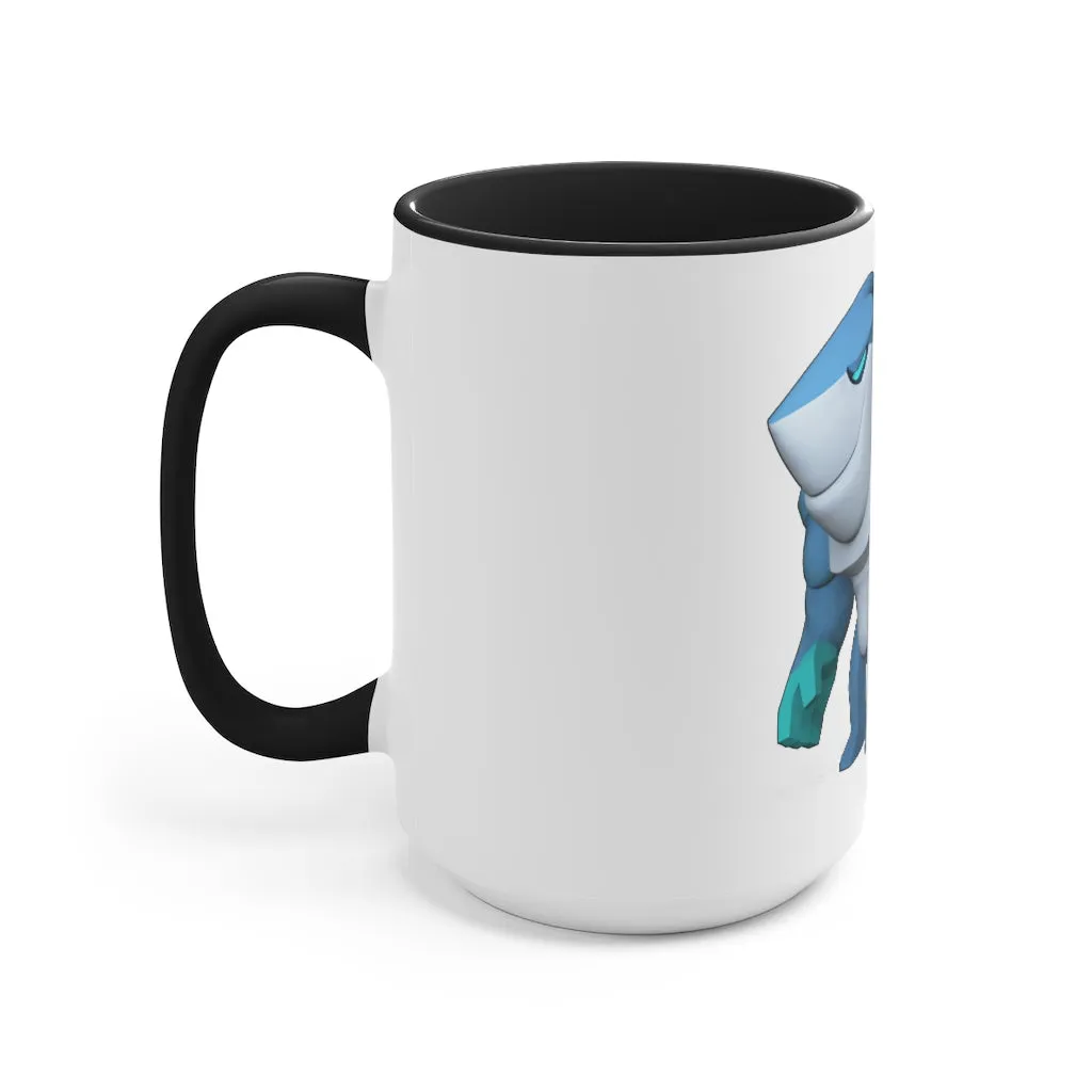 Ice Shark Accent Mug