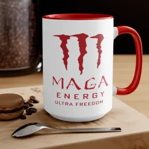 MAGA Energy "Ultra Freedom" Mug (2 colors, 3 sizes)