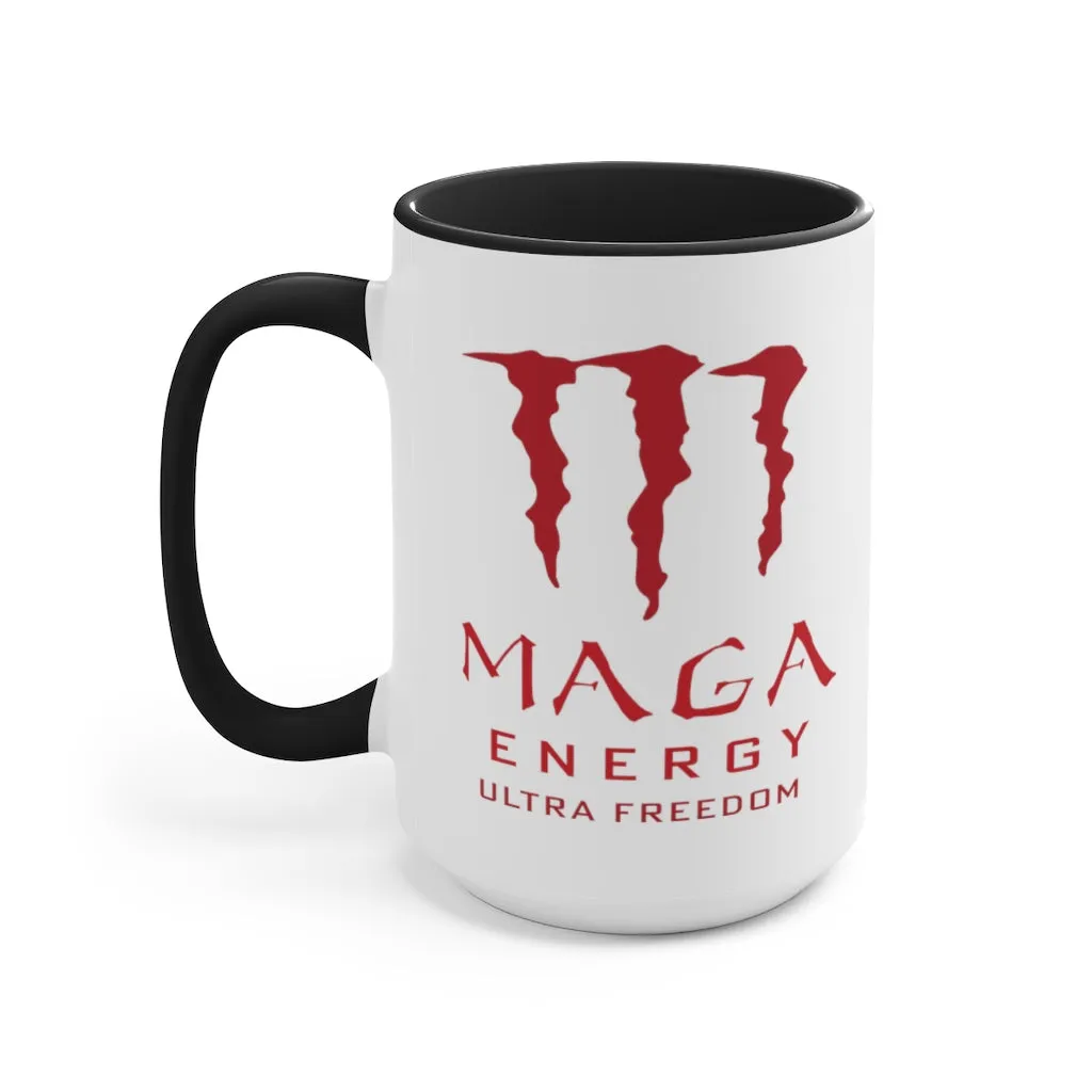 MAGA Energy "Ultra Freedom" Mug (2 colors, 3 sizes)