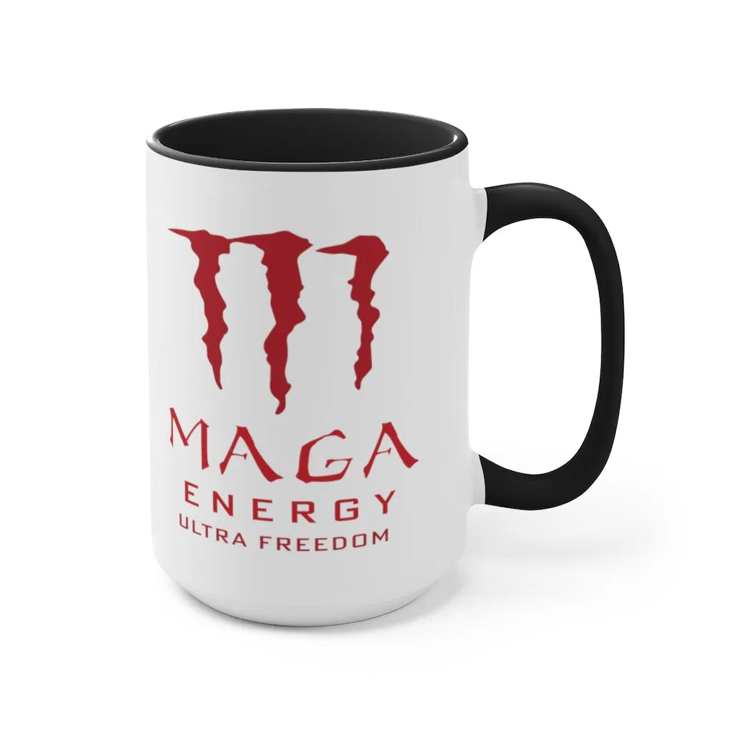 MAGA Energy "Ultra Freedom" Mug (2 colors, 3 sizes)