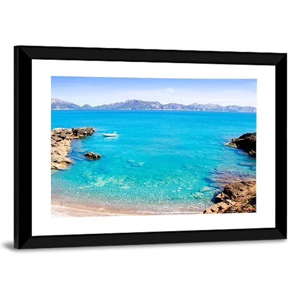 Mallorca La Victoria Beach Canvas Wall Art