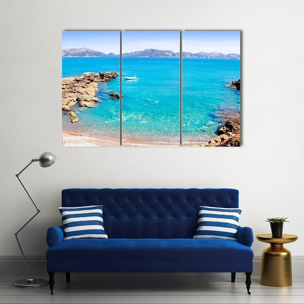 Mallorca La Victoria Beach Canvas Wall Art