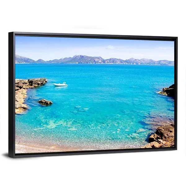 Mallorca La Victoria Beach Canvas Wall Art