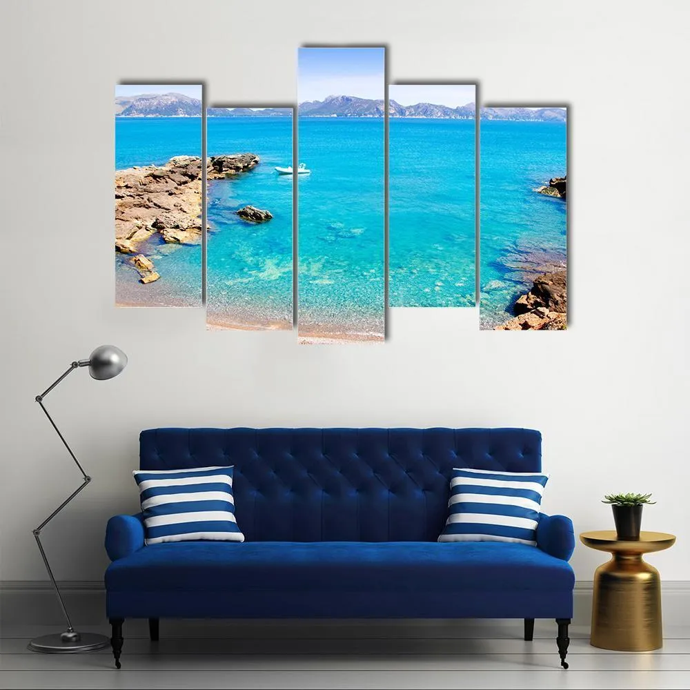 Mallorca La Victoria Beach Canvas Wall Art