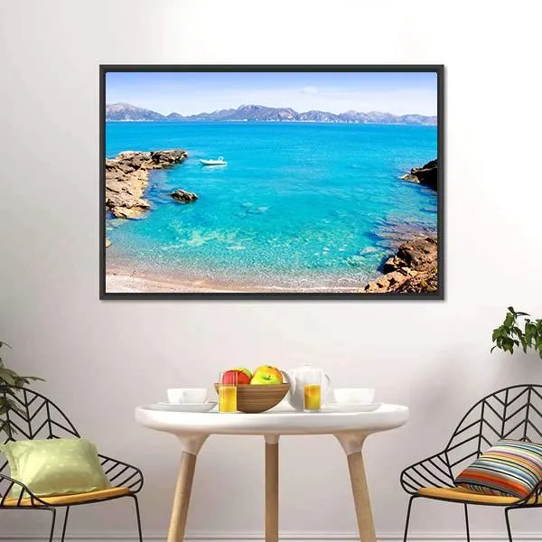 Mallorca La Victoria Beach Canvas Wall Art