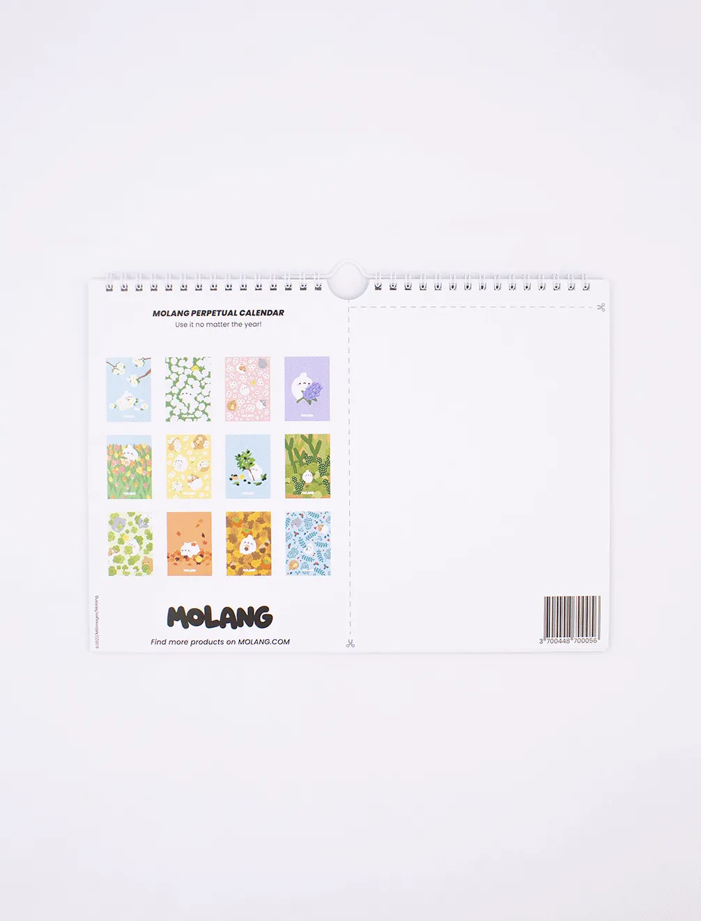 Molang Perpetual Calendar Plant Lover