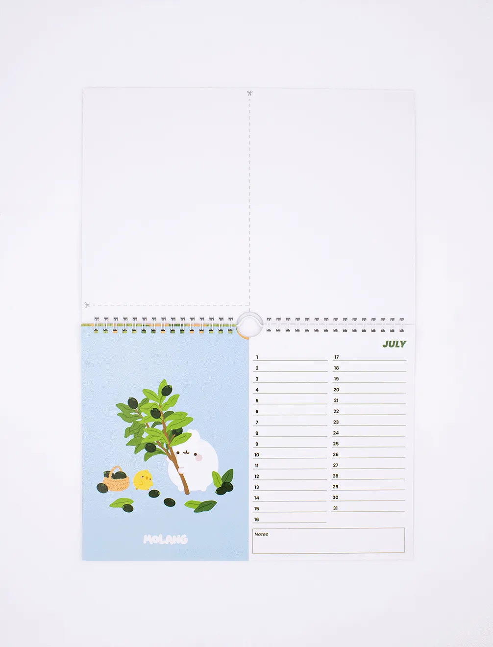 Molang Perpetual Calendar Plant Lover