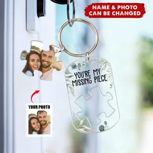 My Missing Piece - Personalized Acrylic Photo Keychain